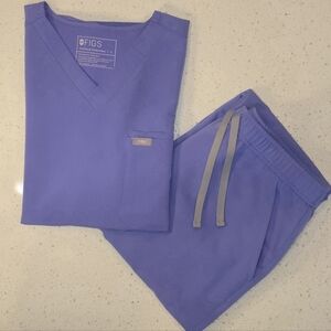 FIGS Men's Scrub Set - Blueberry